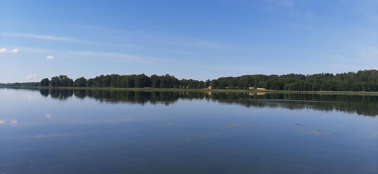 Vila Galadusis Prie Ezero Lazdijai Exteriör bild